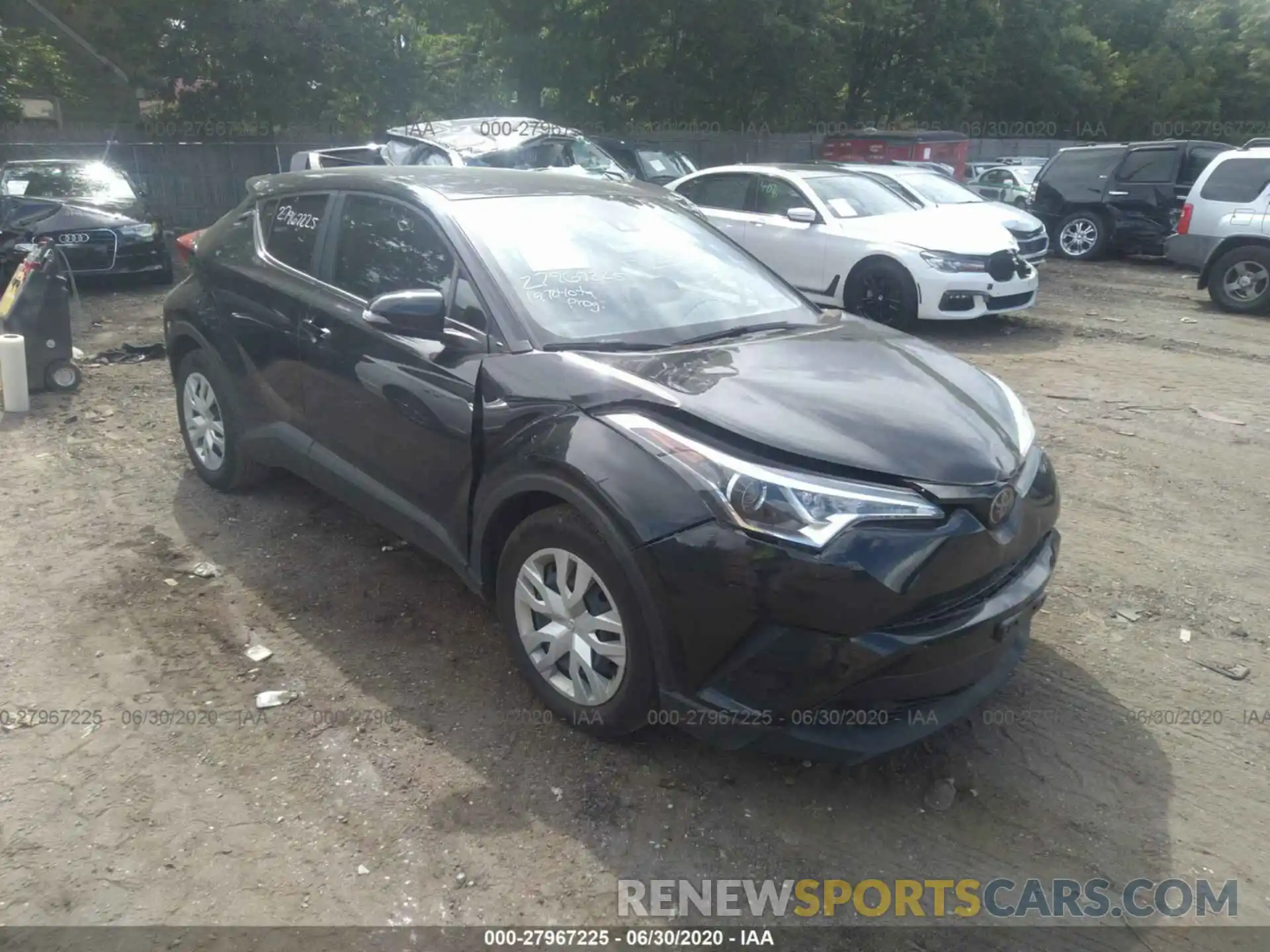 6 Photograph of a damaged car JTNKHMBX6K1015842 TOYOTA C-HR 2019