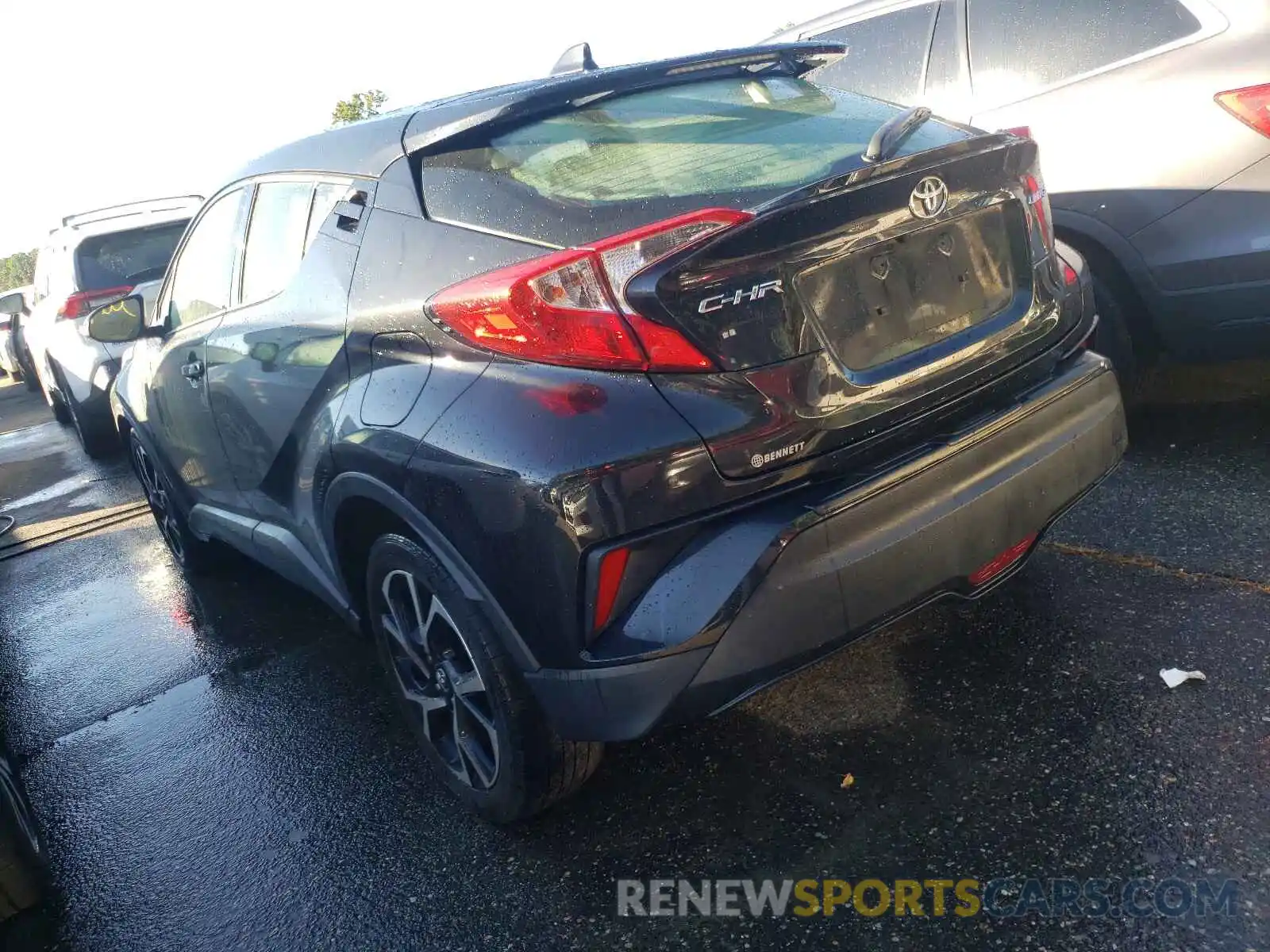 3 Photograph of a damaged car JTNKHMBX6K1016215 TOYOTA C-HR 2019