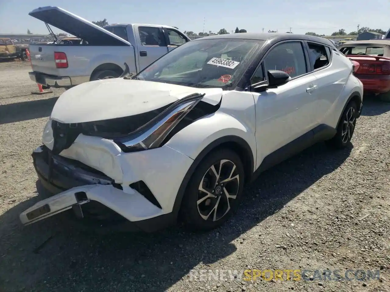 2 Photograph of a damaged car JTNKHMBX6K1017431 TOYOTA C-HR 2019