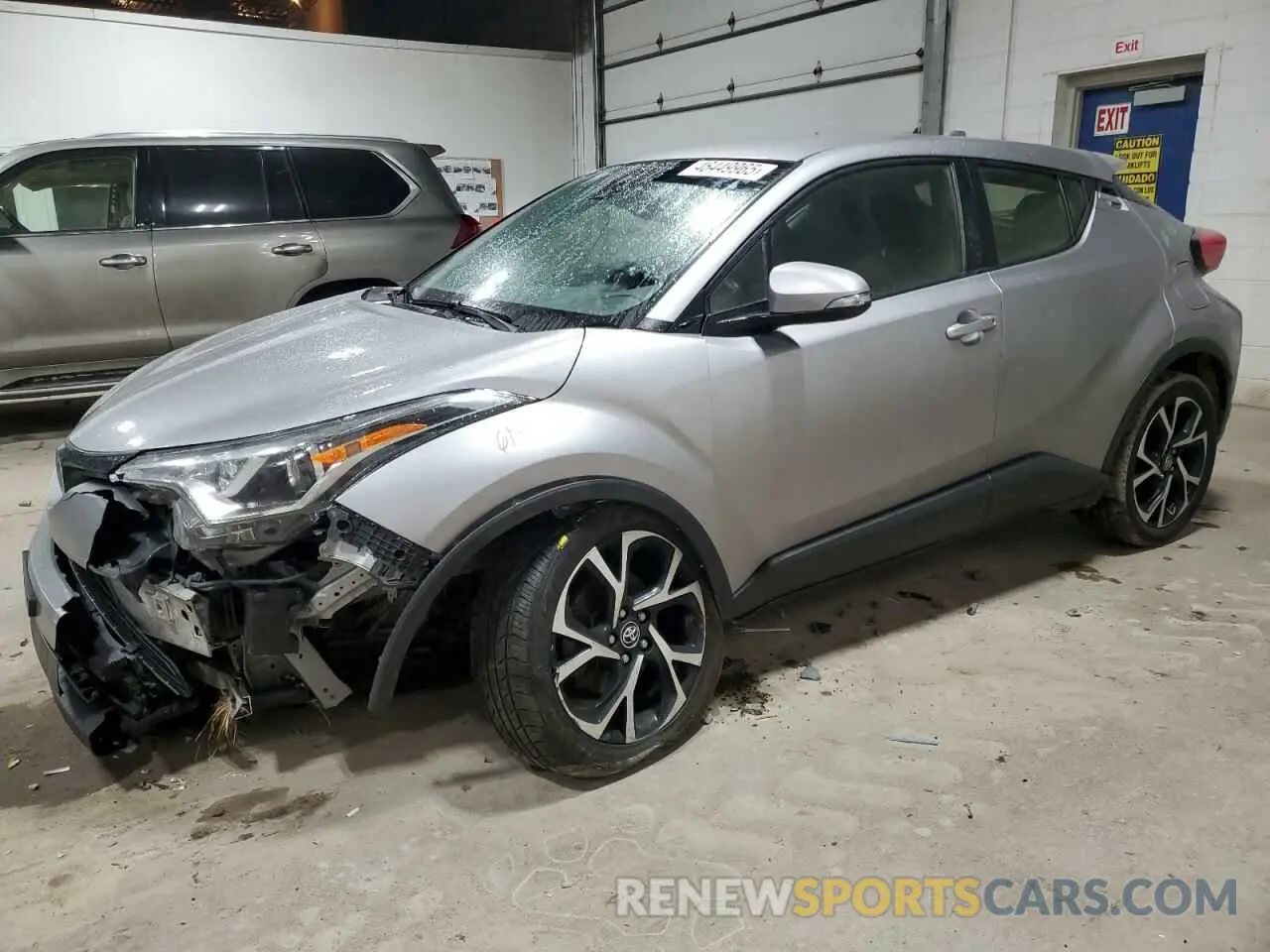 1 Photograph of a damaged car JTNKHMBX6K1020331 TOYOTA C-HR 2019