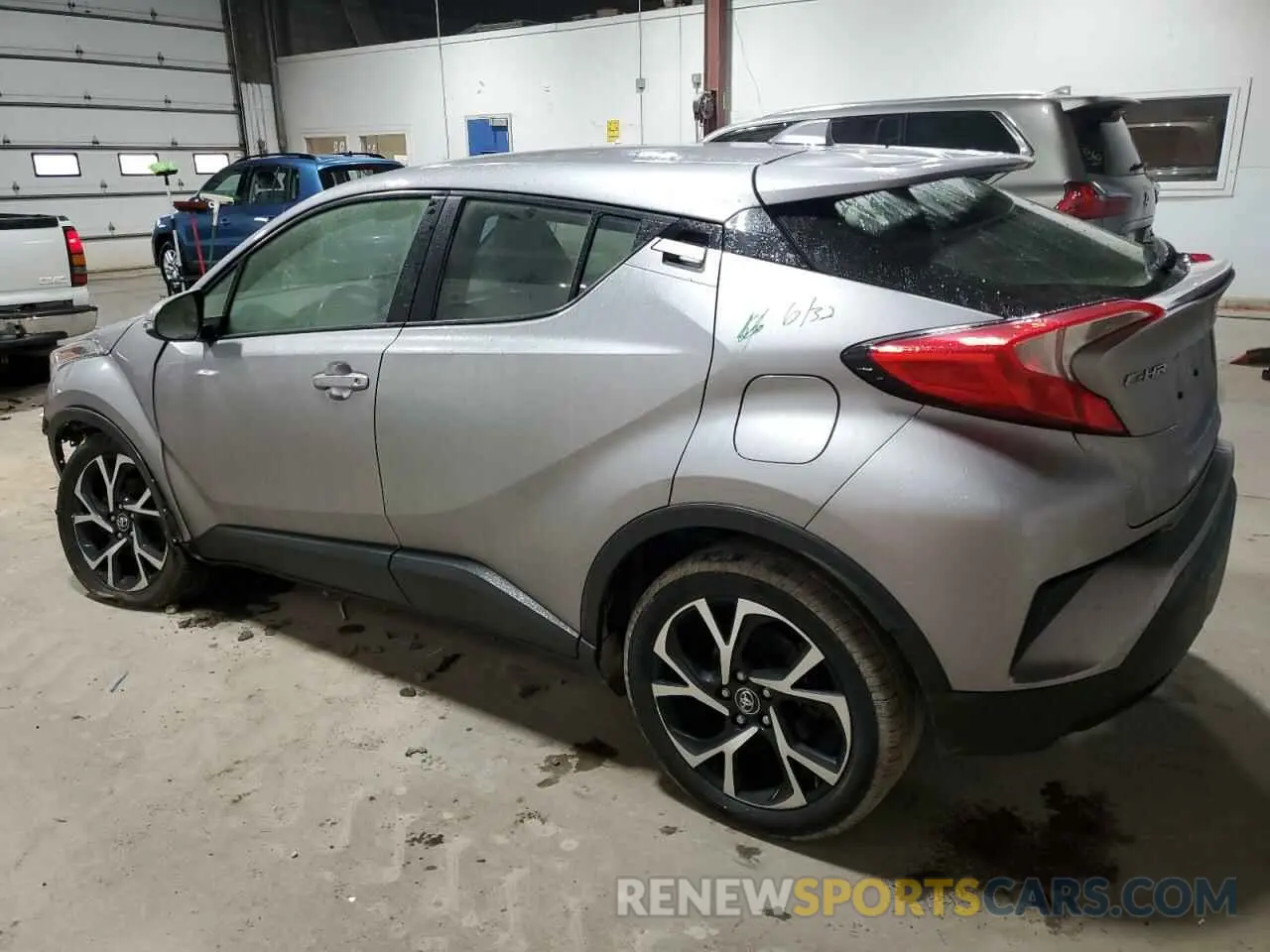 2 Photograph of a damaged car JTNKHMBX6K1020331 TOYOTA C-HR 2019