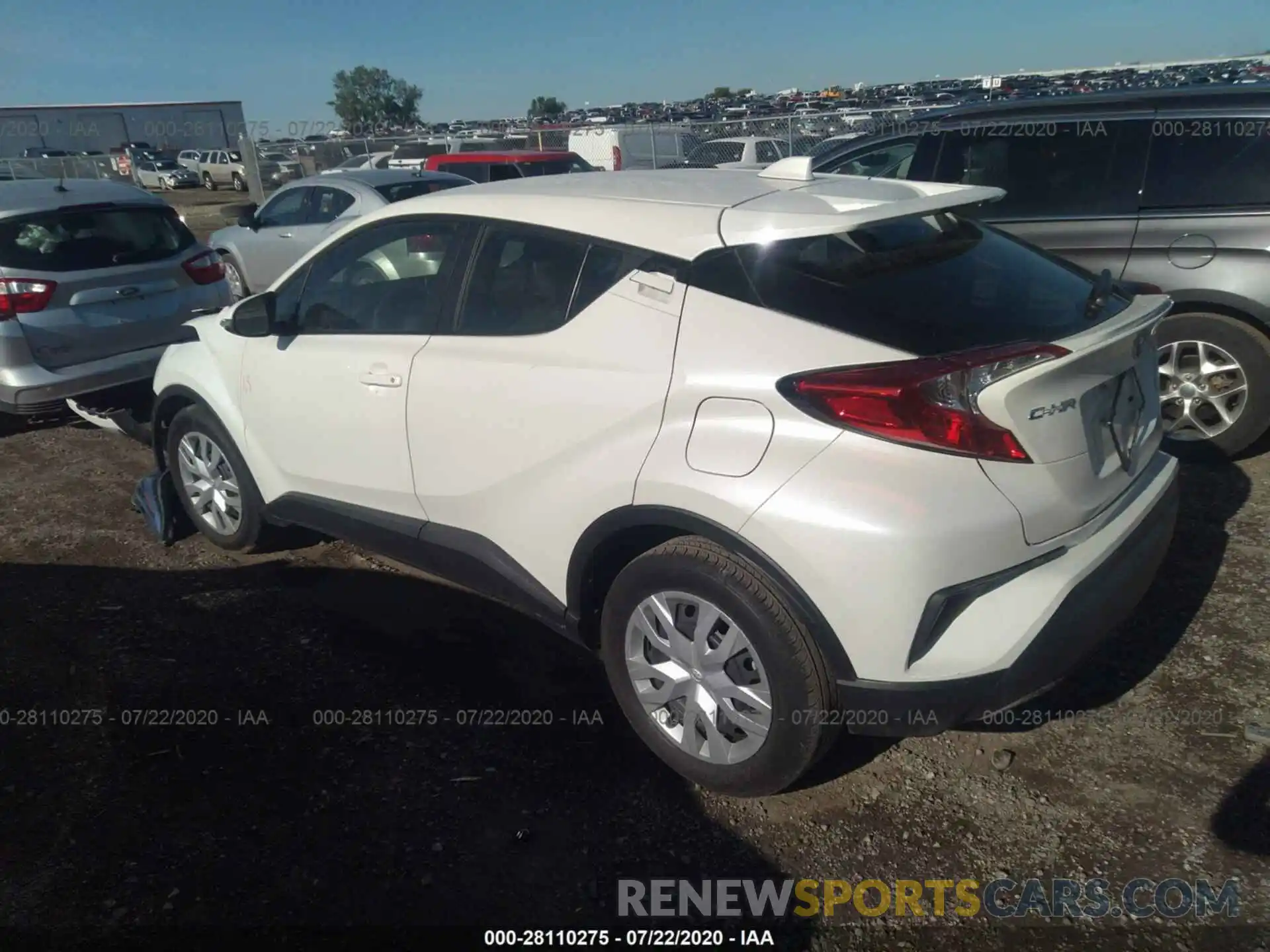 3 Photograph of a damaged car JTNKHMBX6K1021737 TOYOTA C-HR 2019