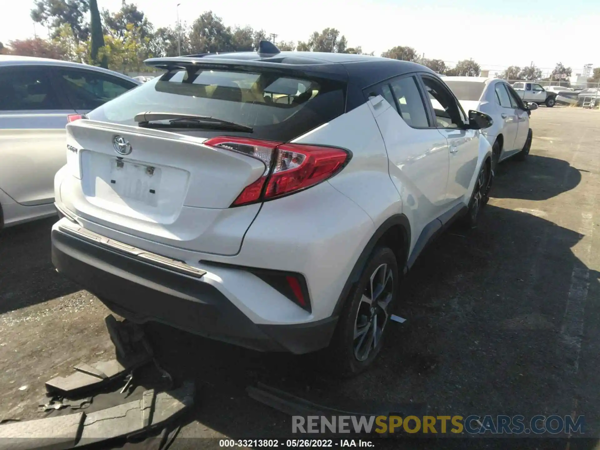 4 Photograph of a damaged car JTNKHMBX6K1022161 TOYOTA C-HR 2019