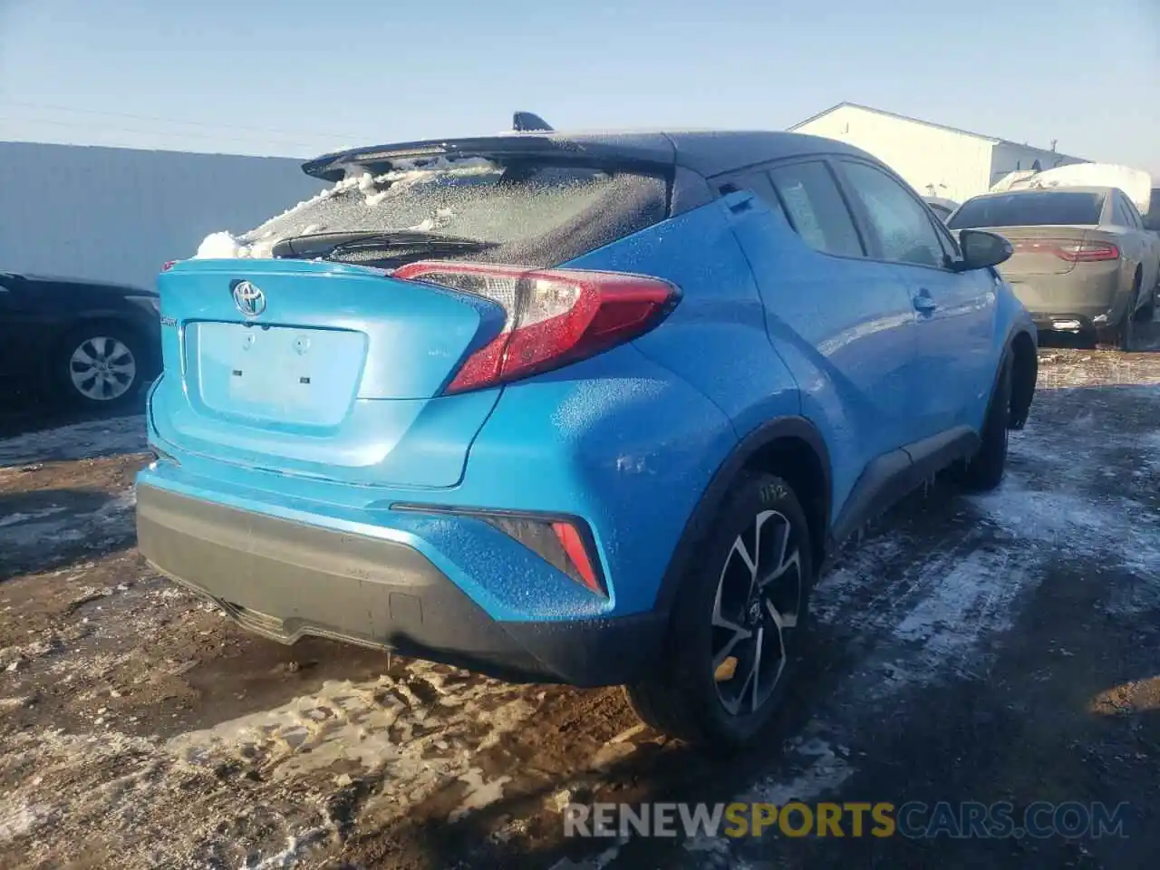 4 Photograph of a damaged car JTNKHMBX6K1022404 TOYOTA C-HR 2019