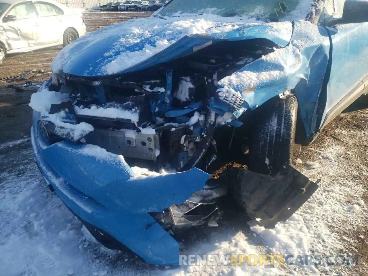 9 Photograph of a damaged car JTNKHMBX6K1022404 TOYOTA C-HR 2019