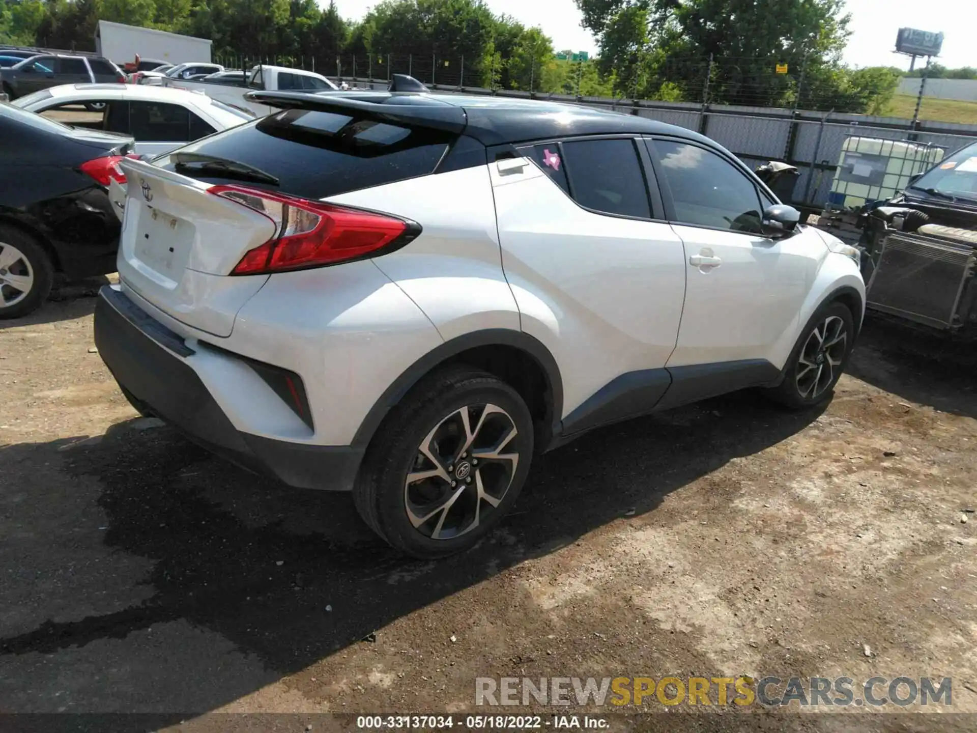 4 Photograph of a damaged car JTNKHMBX6K1023066 TOYOTA C-HR 2019