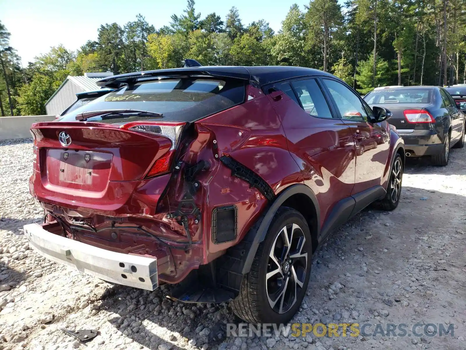 4 Photograph of a damaged car JTNKHMBX6K1023357 TOYOTA C-HR 2019