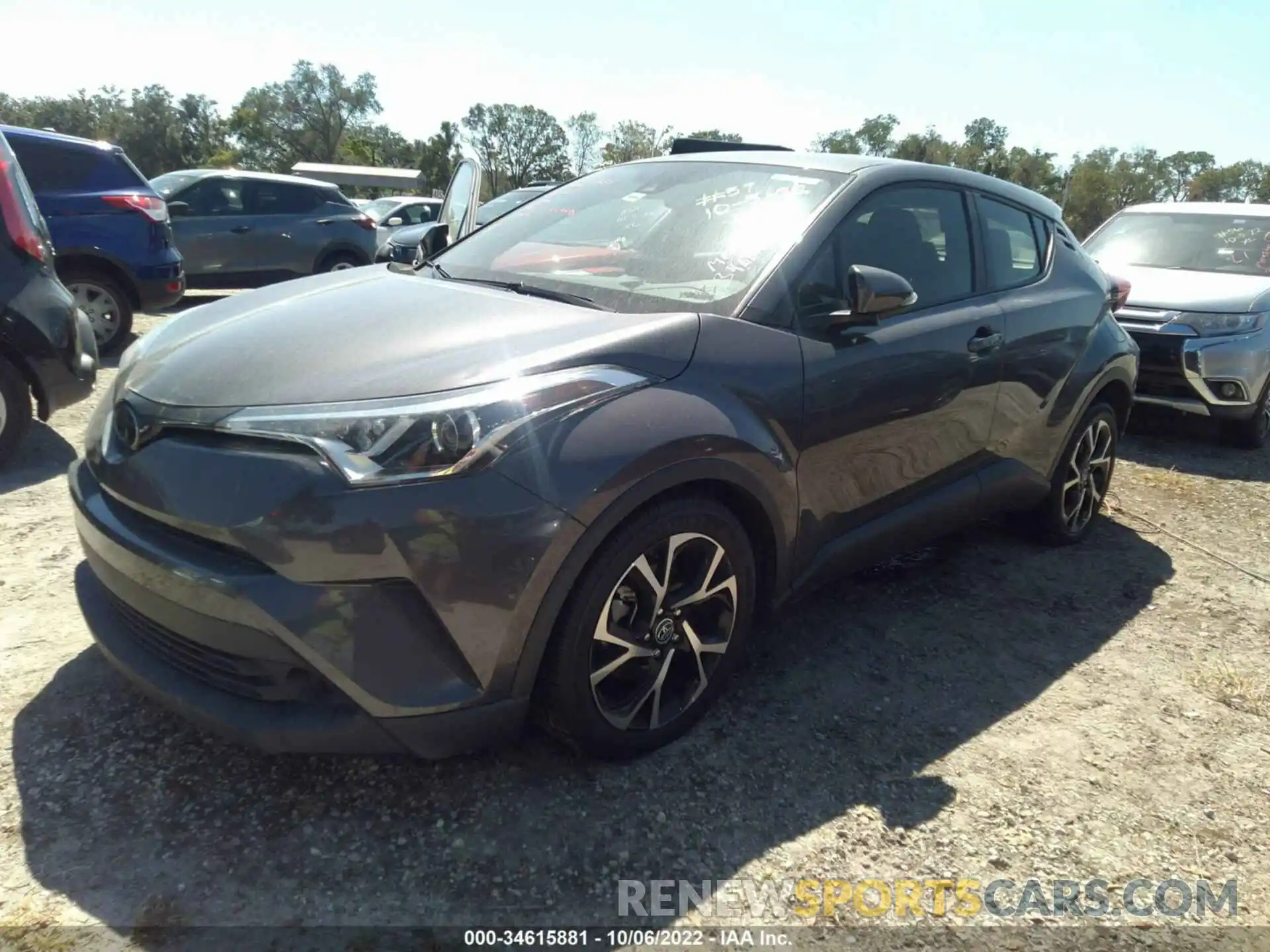 2 Photograph of a damaged car JTNKHMBX6K1023360 TOYOTA C-HR 2019