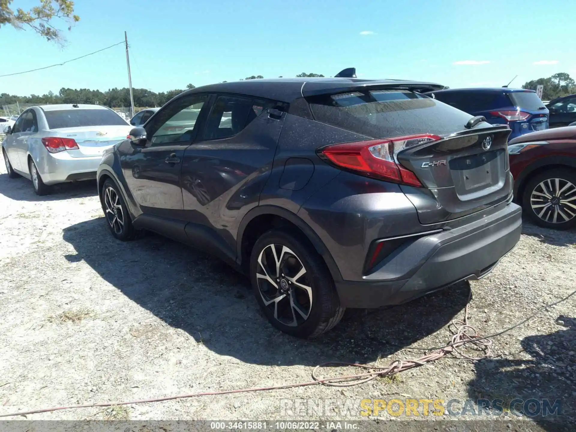 3 Photograph of a damaged car JTNKHMBX6K1023360 TOYOTA C-HR 2019