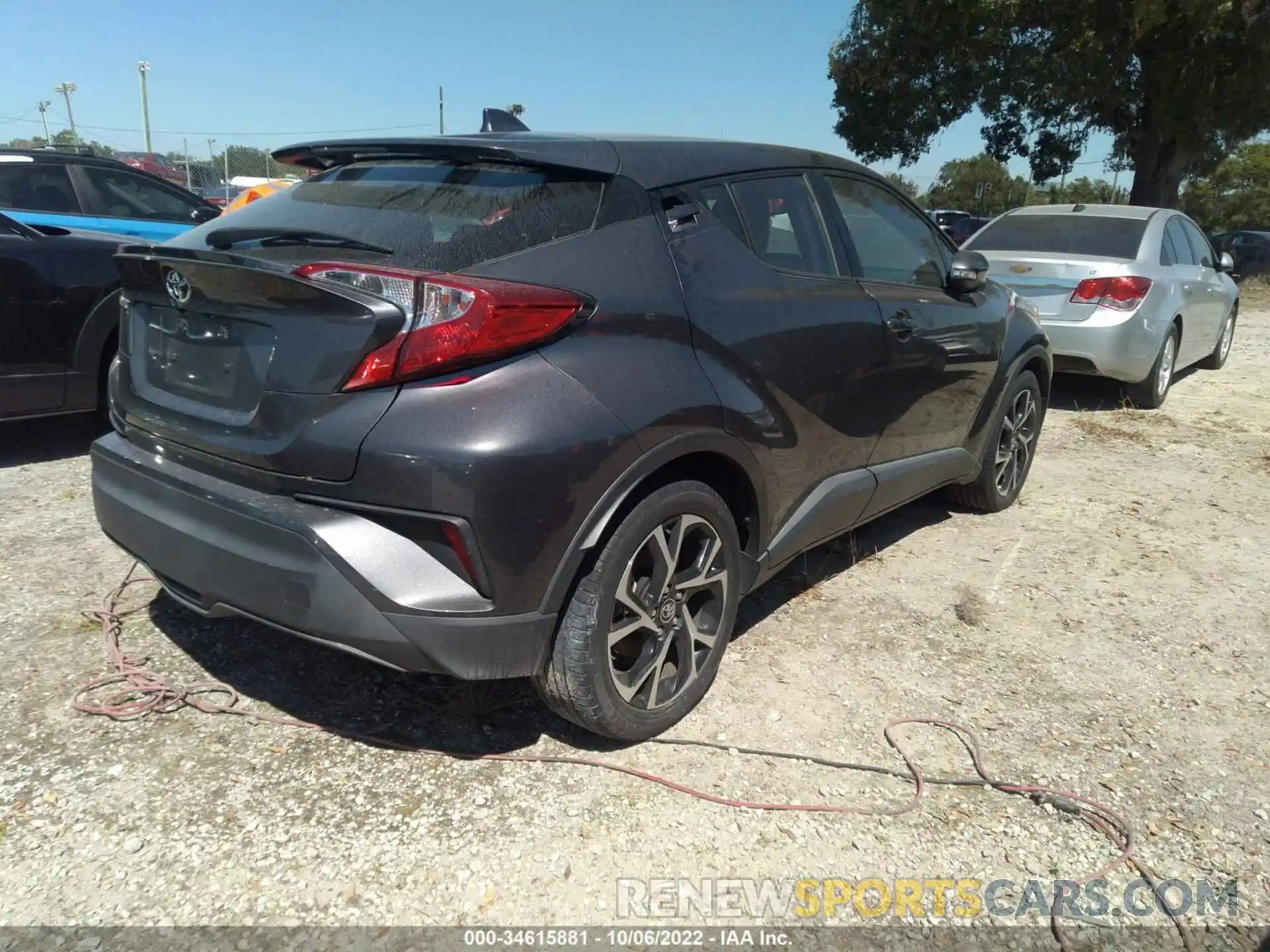 4 Photograph of a damaged car JTNKHMBX6K1023360 TOYOTA C-HR 2019