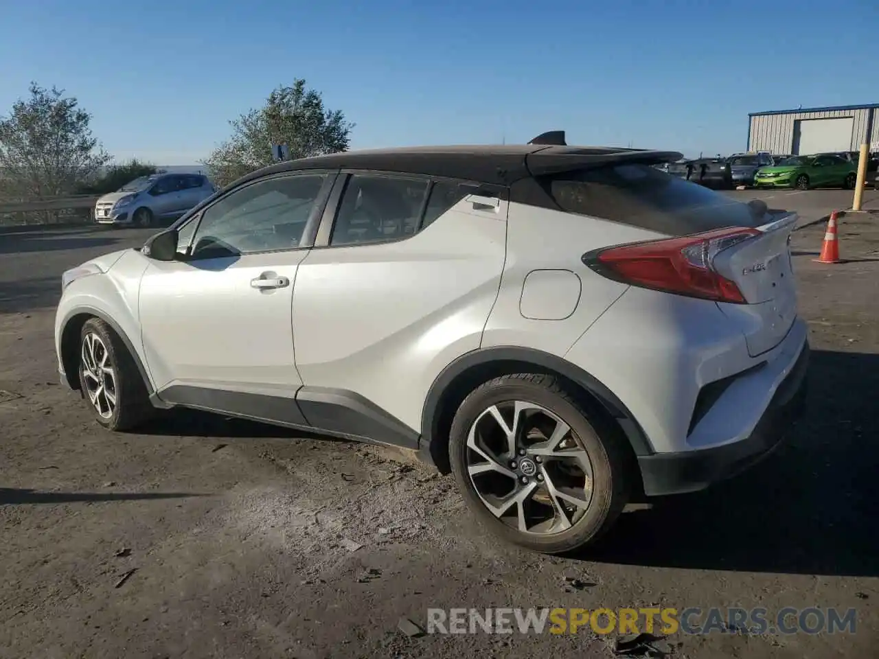 2 Photograph of a damaged car JTNKHMBX6K1025951 TOYOTA C-HR 2019