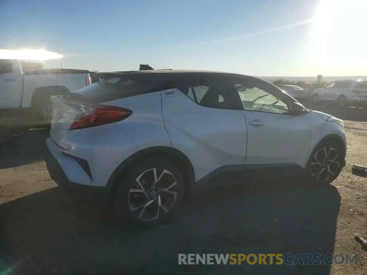 3 Photograph of a damaged car JTNKHMBX6K1025951 TOYOTA C-HR 2019