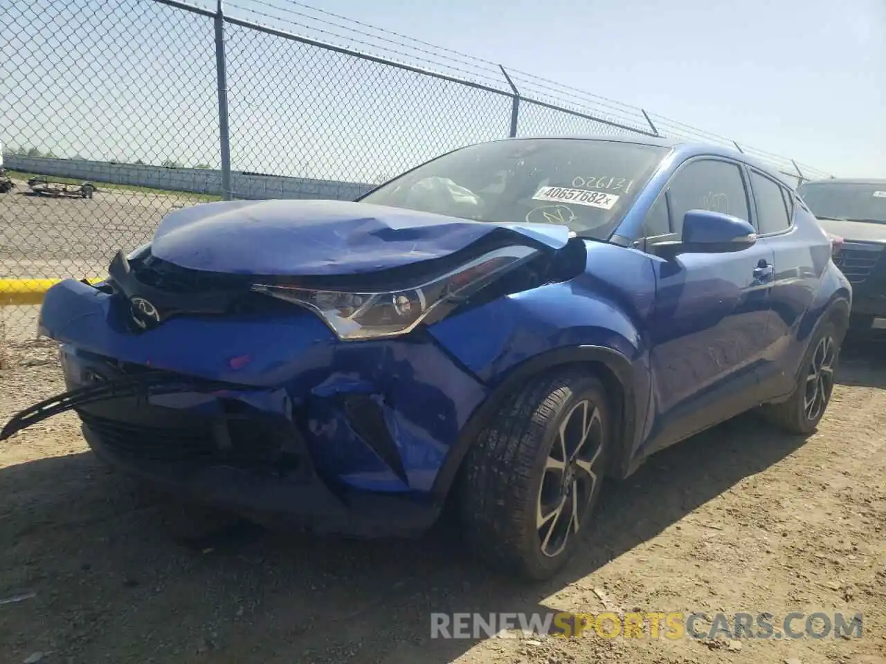 2 Photograph of a damaged car JTNKHMBX6K1026131 TOYOTA C-HR 2019