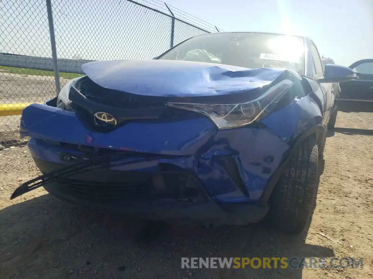 9 Photograph of a damaged car JTNKHMBX6K1026131 TOYOTA C-HR 2019