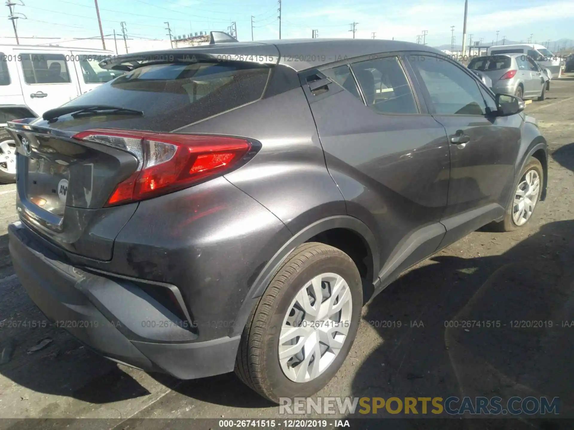 4 Photograph of a damaged car JTNKHMBX6K1026792 TOYOTA C-HR 2019