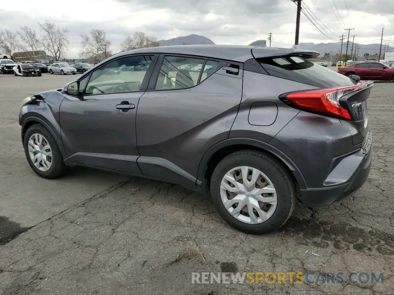 2 Photograph of a damaged car JTNKHMBX6K1032415 TOYOTA C-HR 2019