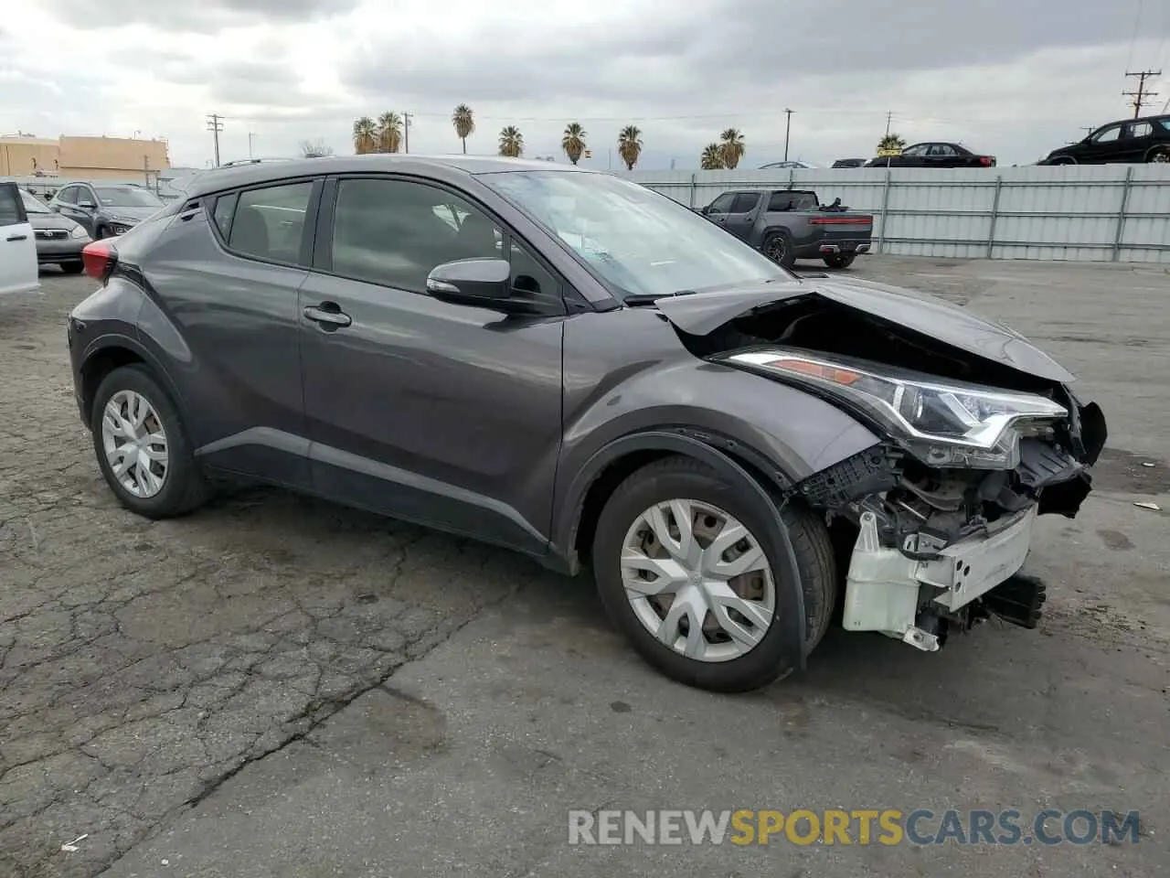 4 Photograph of a damaged car JTNKHMBX6K1032415 TOYOTA C-HR 2019