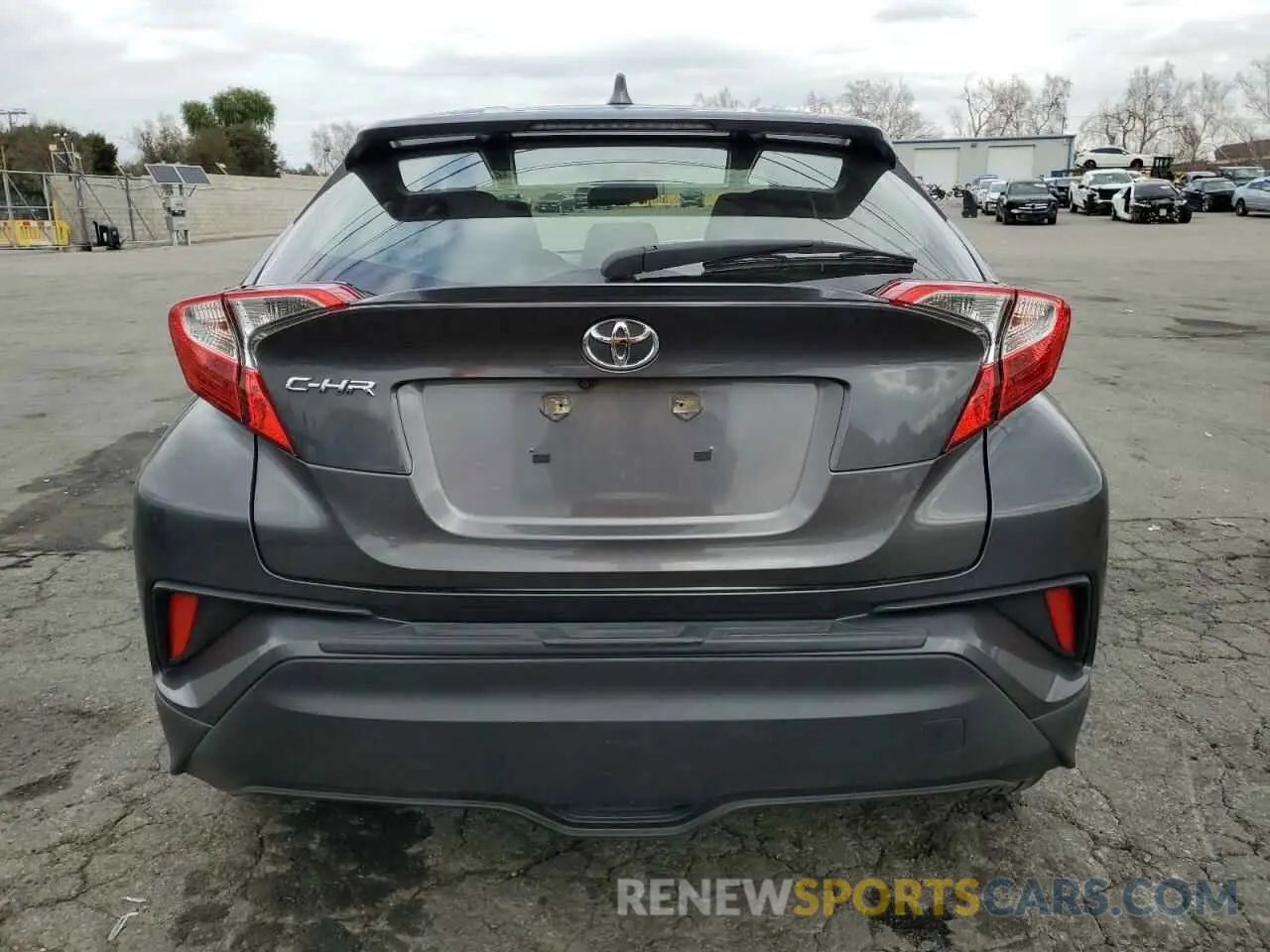 6 Photograph of a damaged car JTNKHMBX6K1032415 TOYOTA C-HR 2019