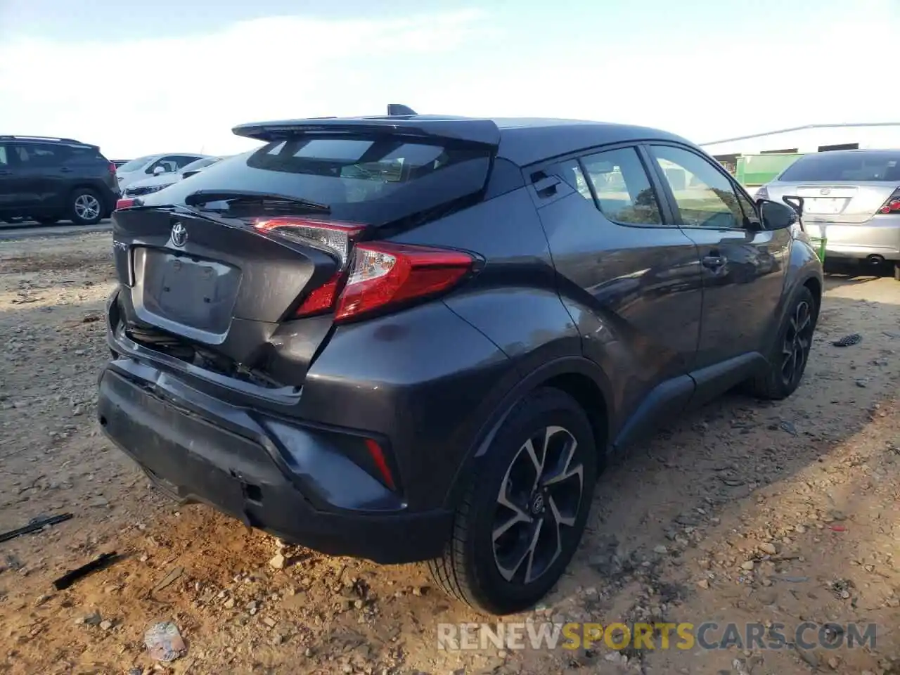 4 Photograph of a damaged car JTNKHMBX6K1032964 TOYOTA C-HR 2019