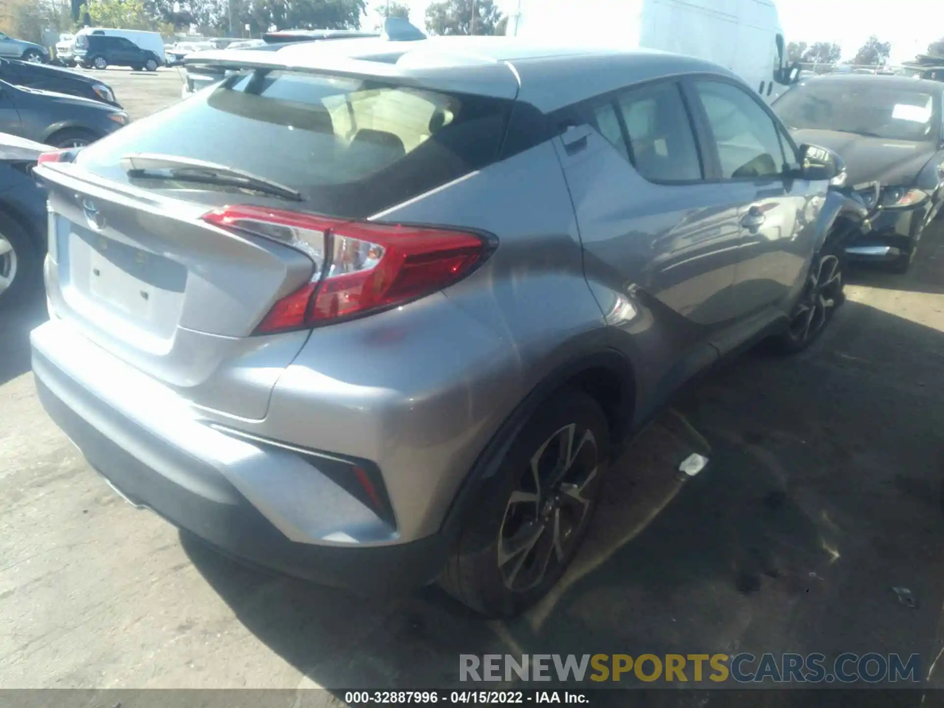 4 Photograph of a damaged car JTNKHMBX6K1034861 TOYOTA C-HR 2019