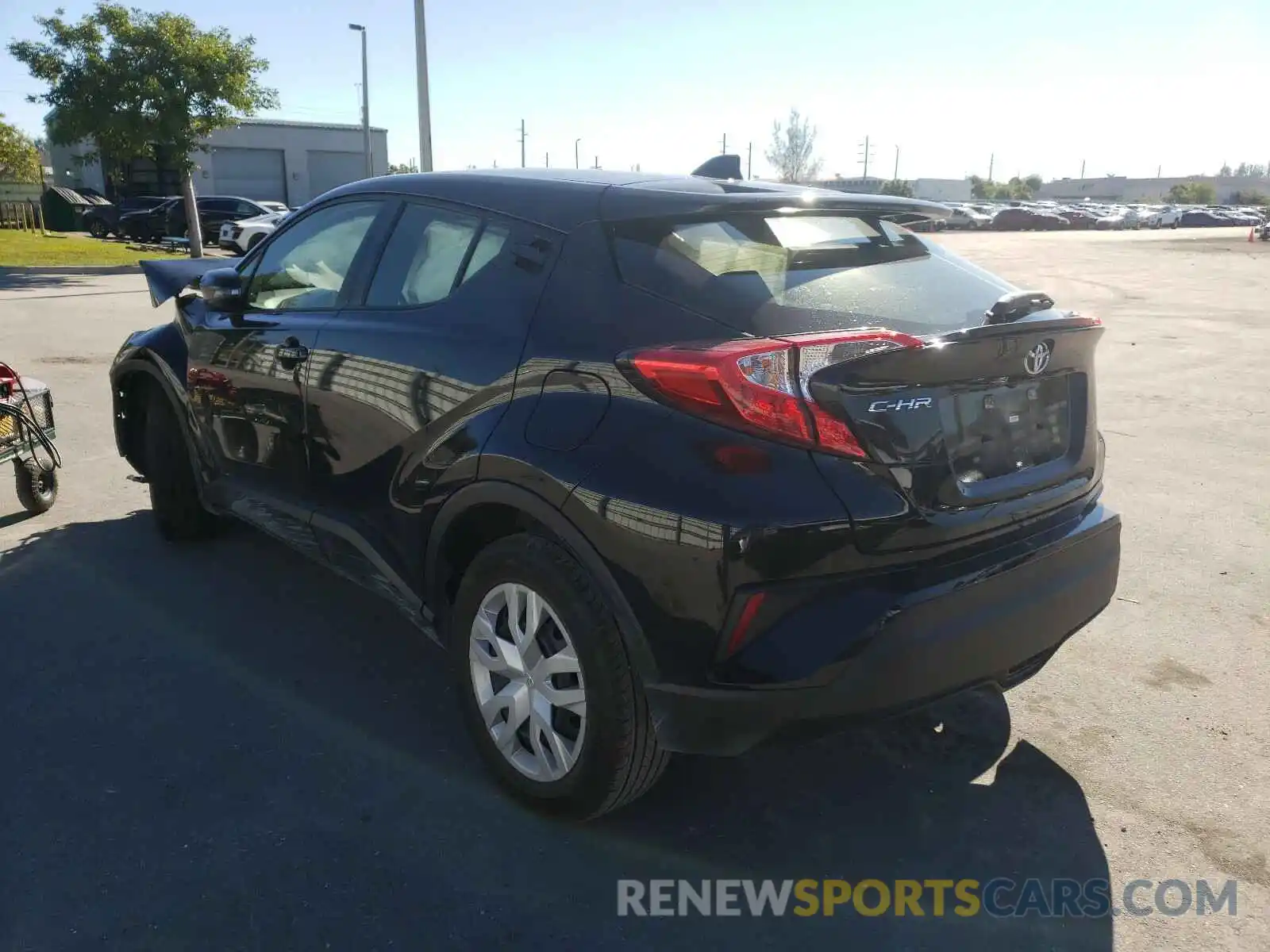 3 Photograph of a damaged car JTNKHMBX6K1035329 TOYOTA C-HR 2019