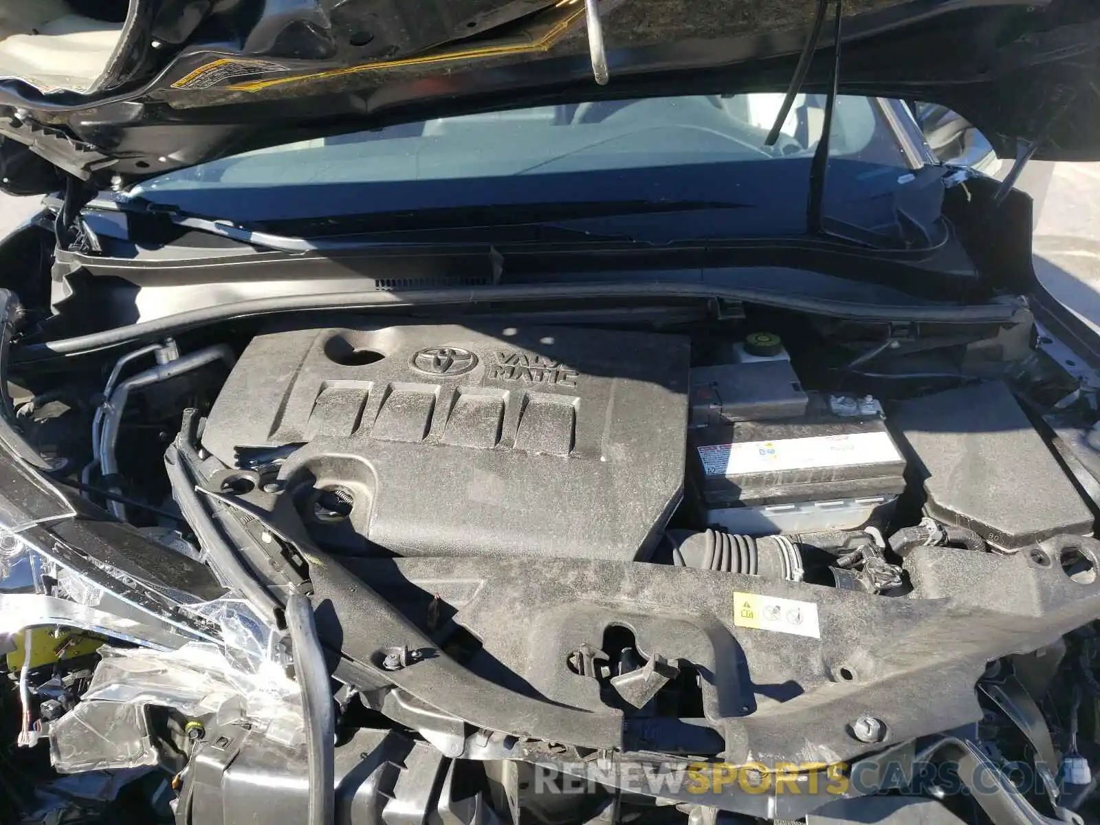 7 Photograph of a damaged car JTNKHMBX6K1035329 TOYOTA C-HR 2019