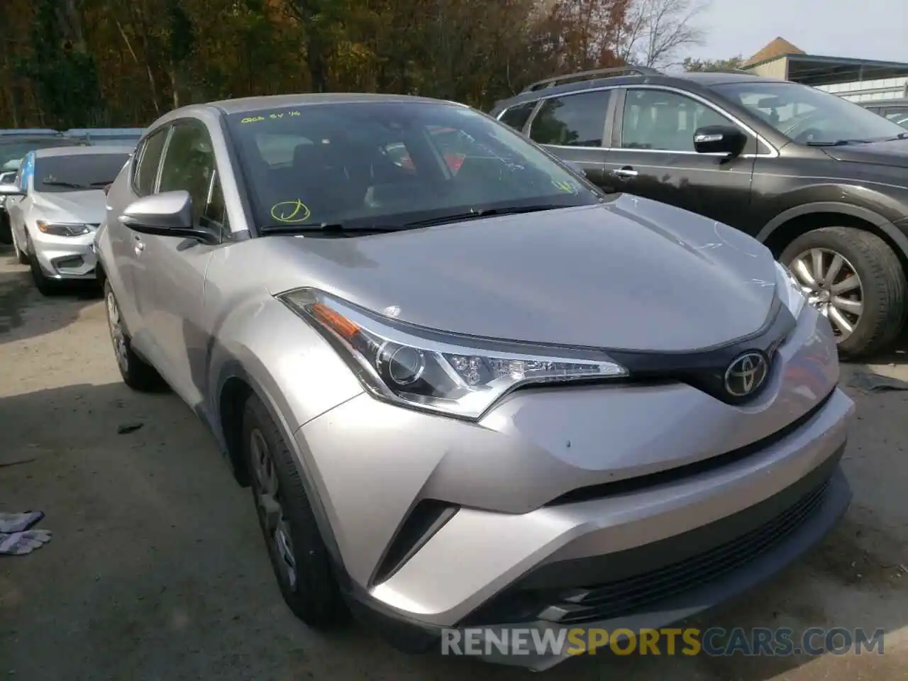 1 Photograph of a damaged car JTNKHMBX6K1035377 TOYOTA C-HR 2019