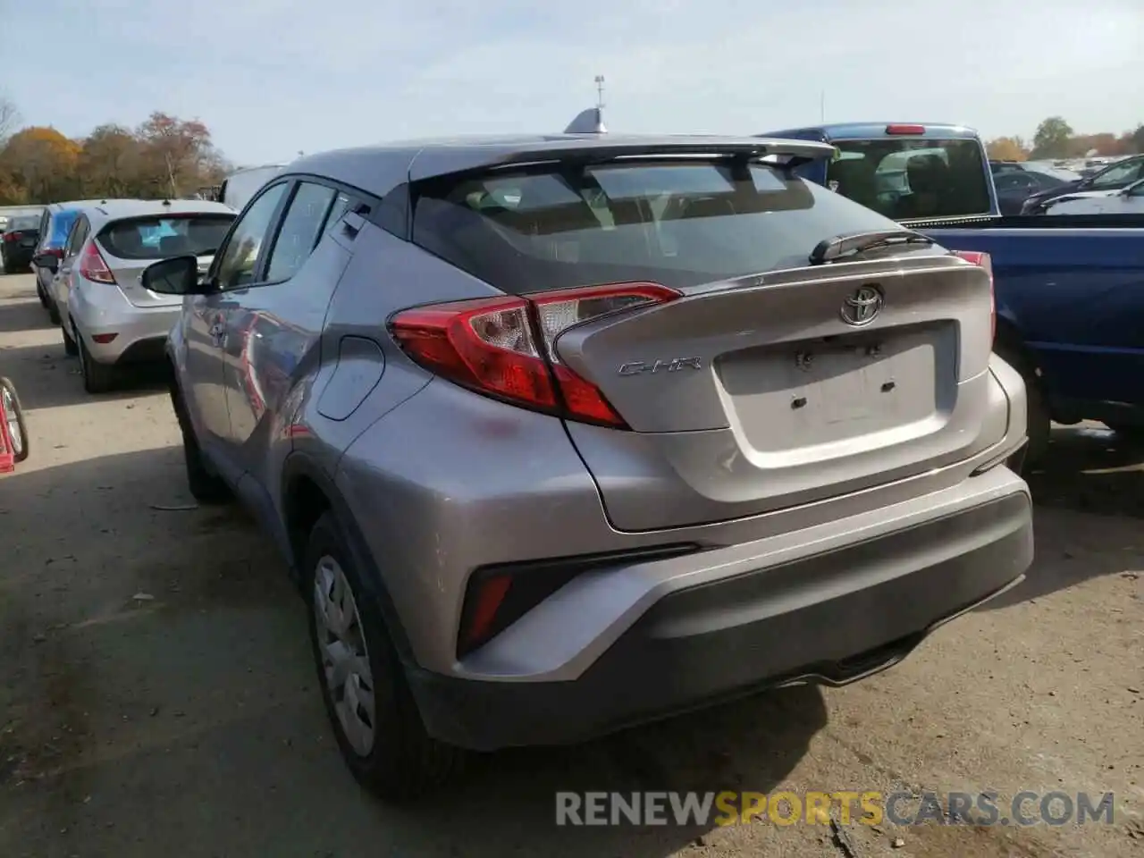 3 Photograph of a damaged car JTNKHMBX6K1035377 TOYOTA C-HR 2019