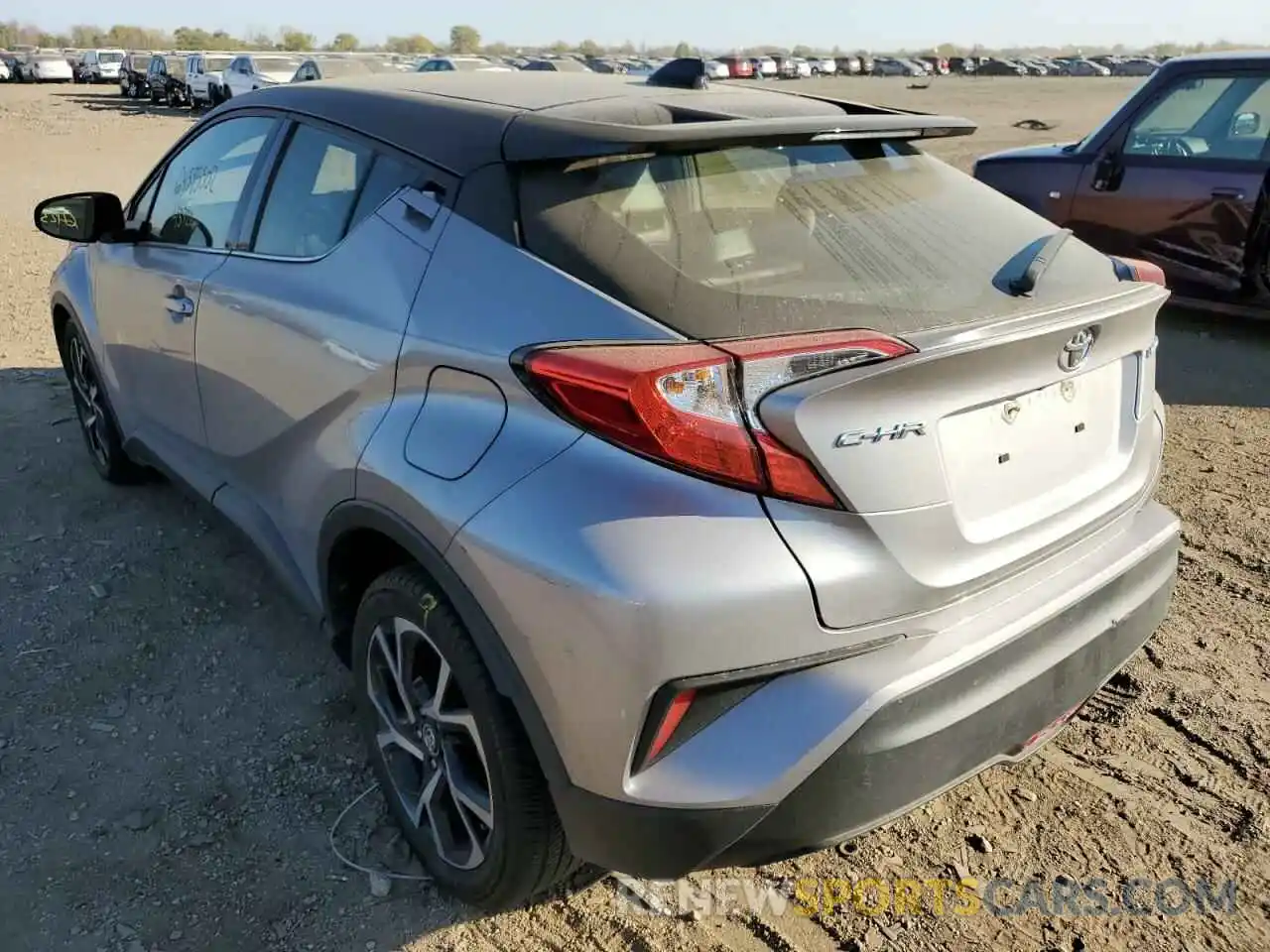 3 Photograph of a damaged car JTNKHMBX6K1037274 TOYOTA C-HR 2019