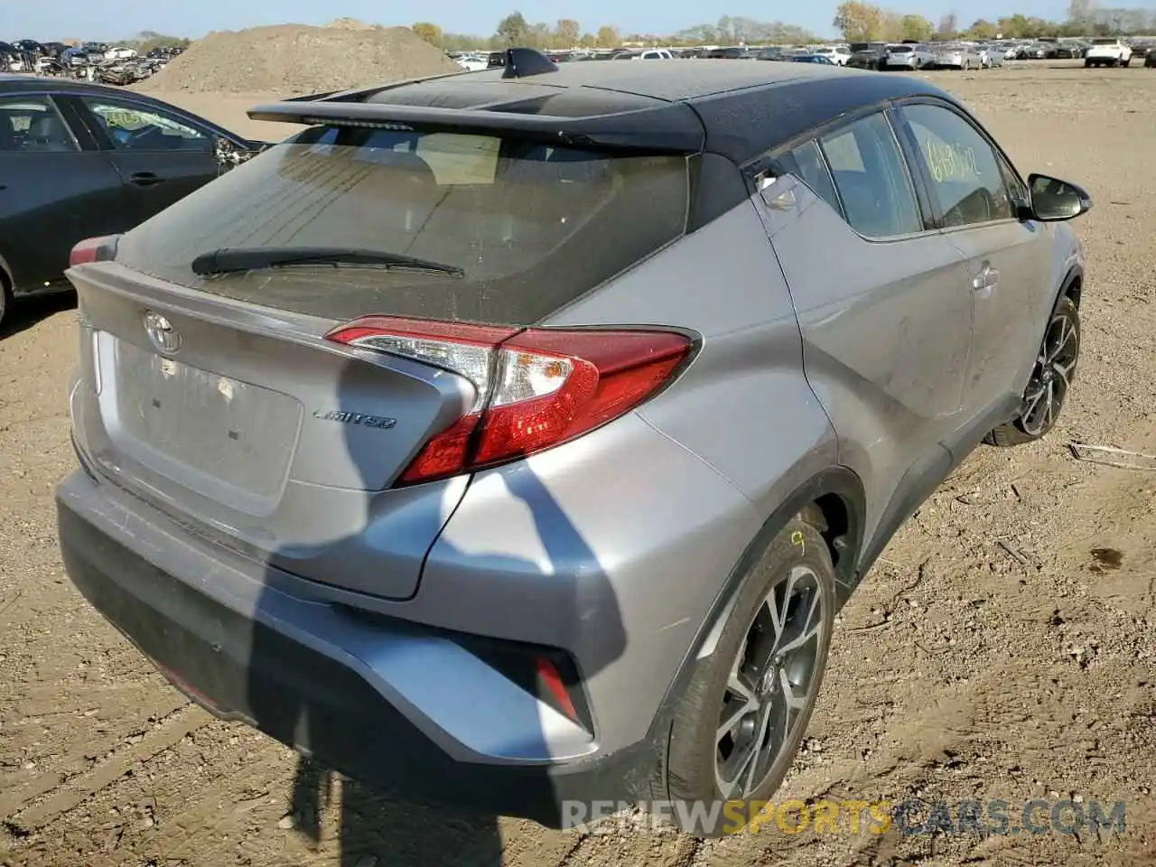 4 Photograph of a damaged car JTNKHMBX6K1037274 TOYOTA C-HR 2019