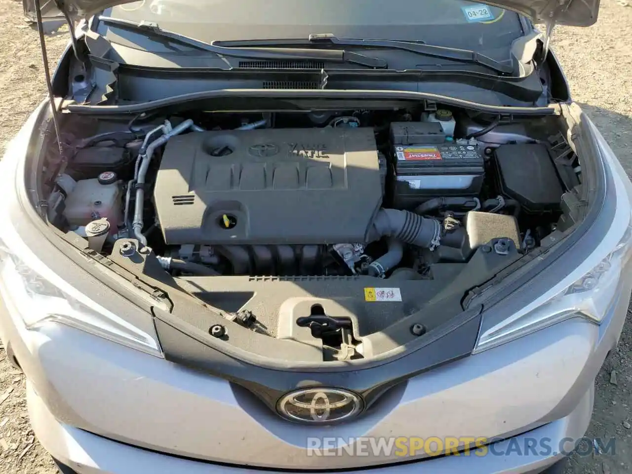 7 Photograph of a damaged car JTNKHMBX6K1037274 TOYOTA C-HR 2019