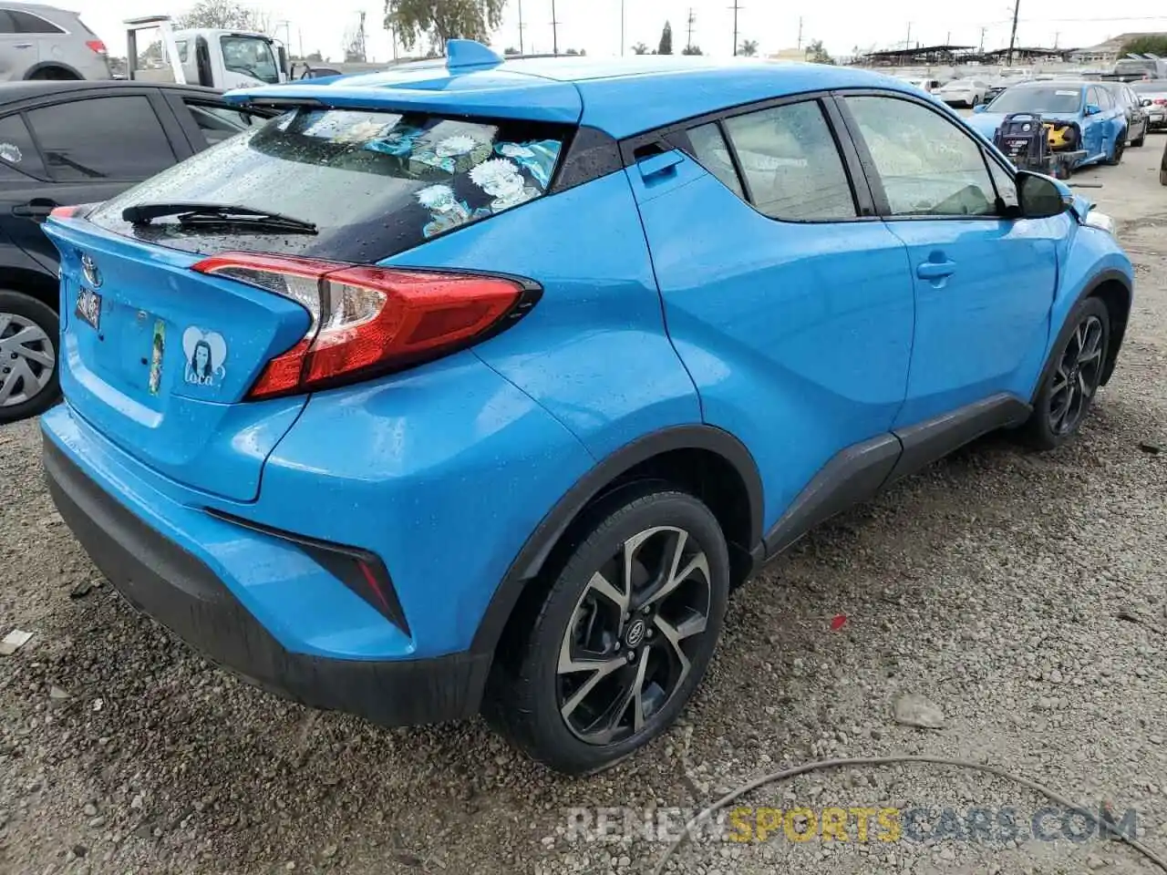 3 Photograph of a damaged car JTNKHMBX6K1040322 TOYOTA C-HR 2019