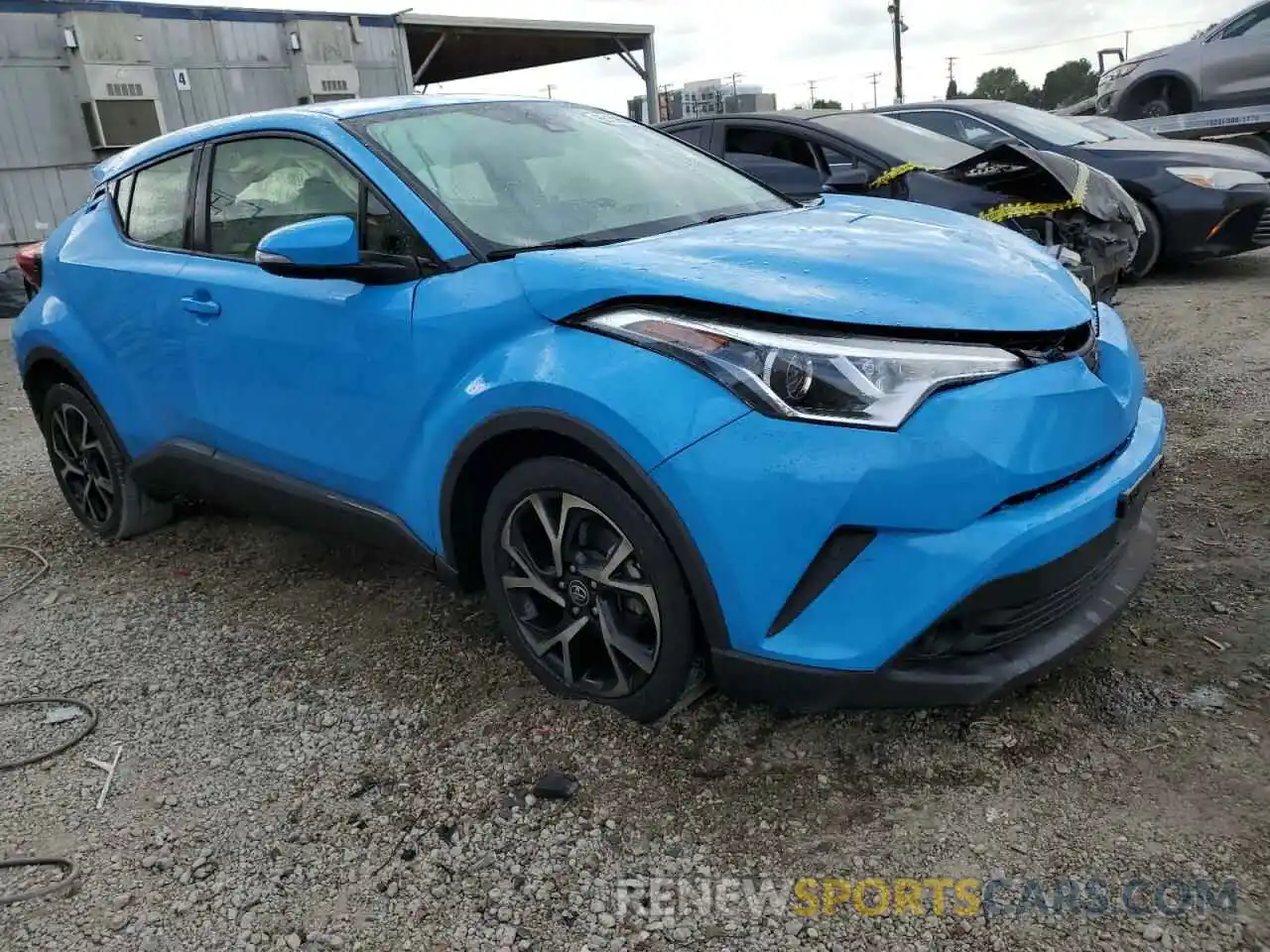 4 Photograph of a damaged car JTNKHMBX6K1040322 TOYOTA C-HR 2019