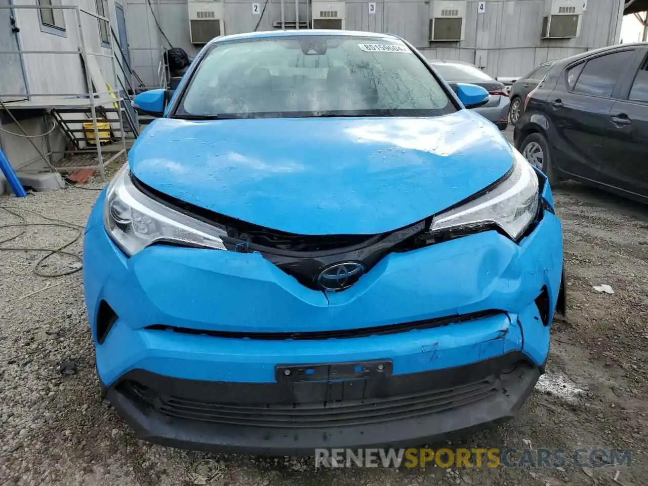 5 Photograph of a damaged car JTNKHMBX6K1040322 TOYOTA C-HR 2019