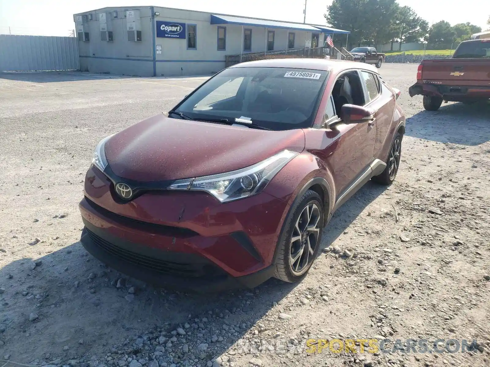 2 Photograph of a damaged car JTNKHMBX6K1044421 TOYOTA C-HR 2019