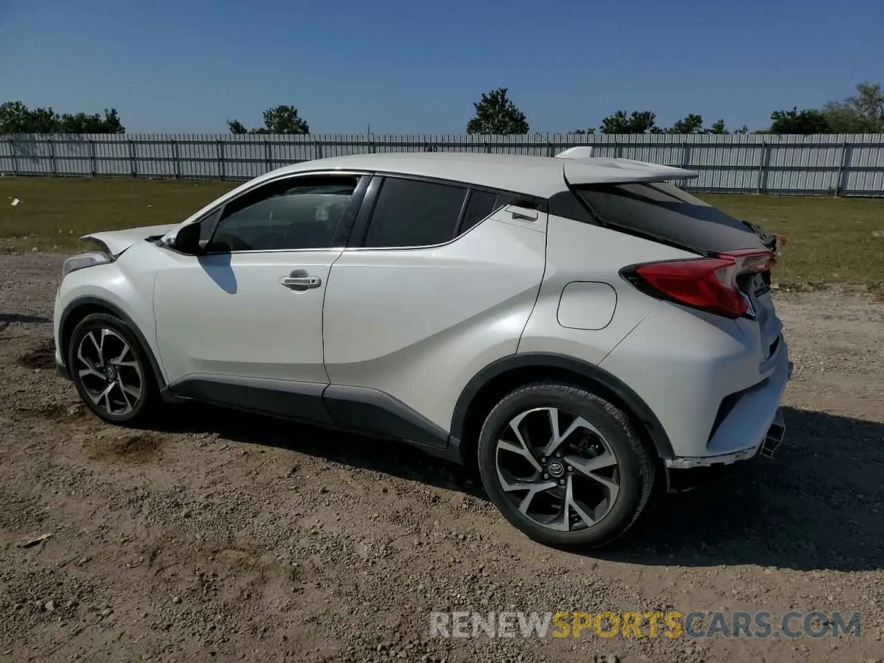 2 Photograph of a damaged car JTNKHMBX6K1056049 TOYOTA C-HR 2019