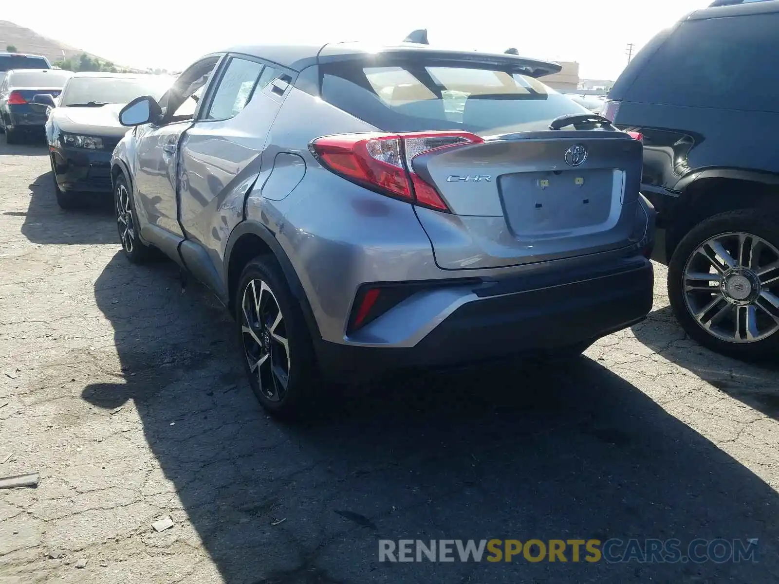 3 Photograph of a damaged car JTNKHMBX6K1058450 TOYOTA C-HR 2019