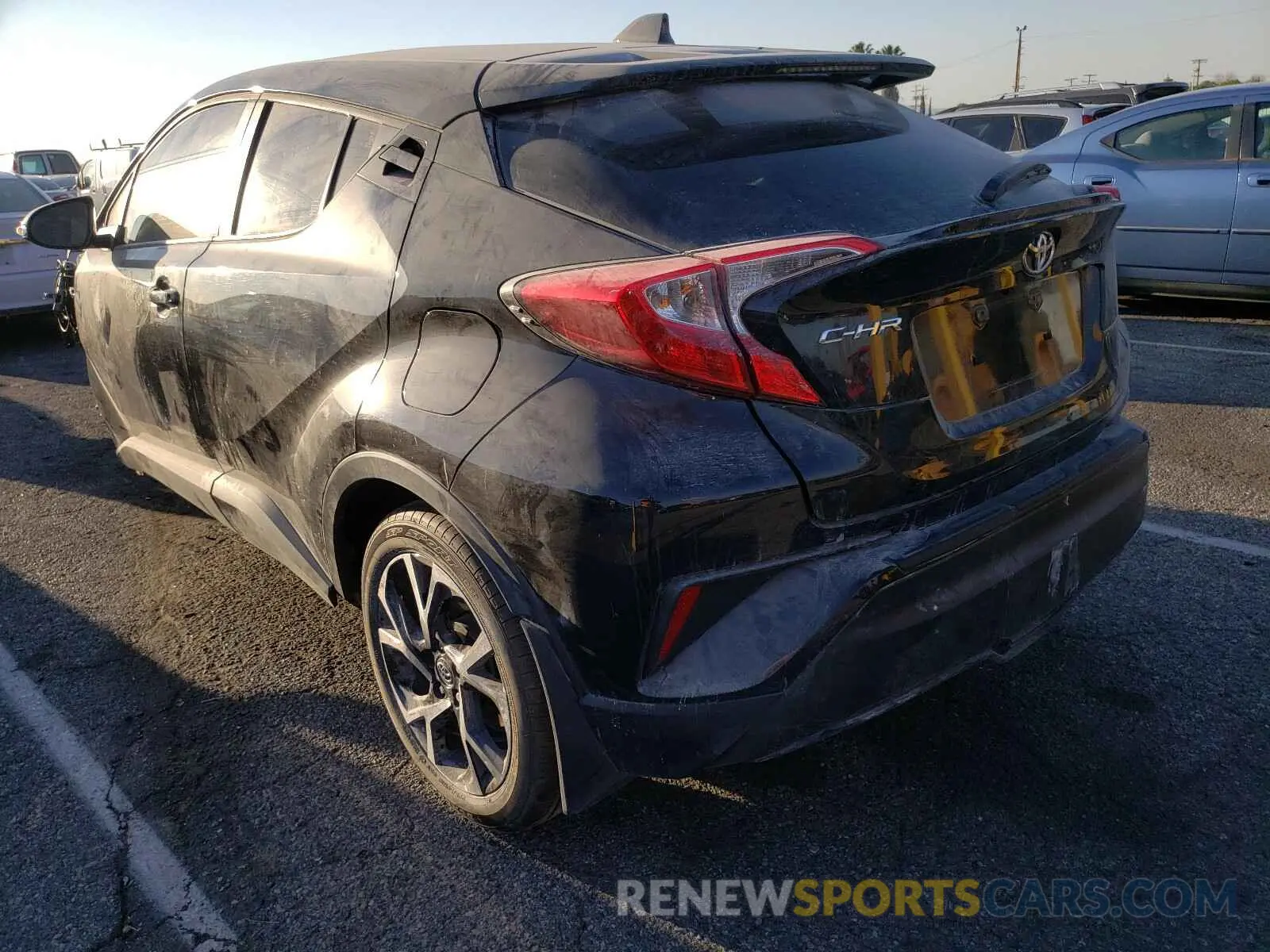 3 Photograph of a damaged car JTNKHMBX6K1058710 TOYOTA C-HR 2019