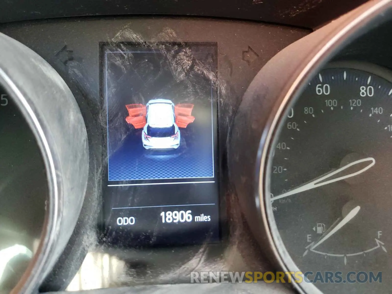 8 Photograph of a damaged car JTNKHMBX6K1058710 TOYOTA C-HR 2019