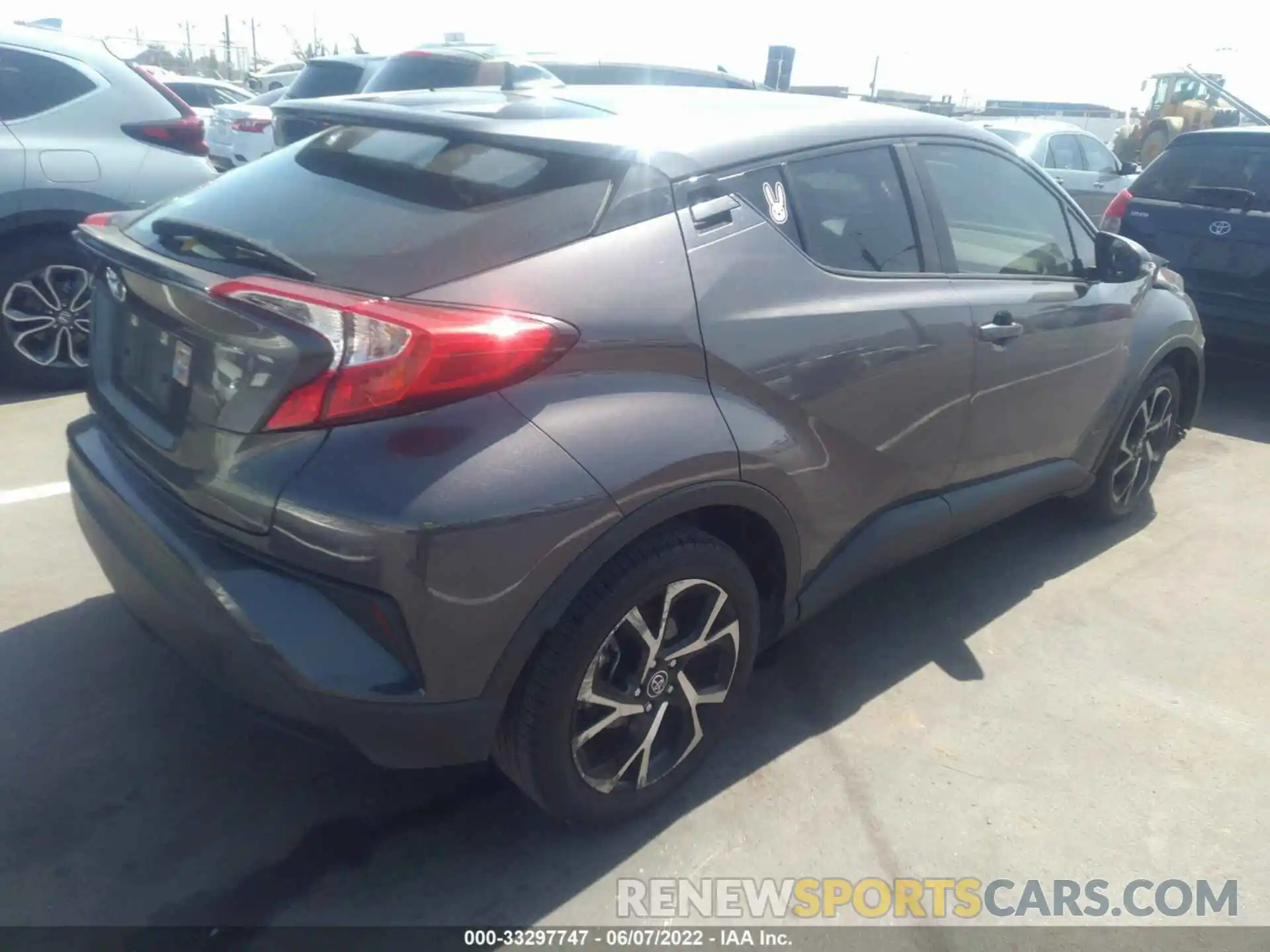 4 Photograph of a damaged car JTNKHMBX6K1059789 TOYOTA C-HR 2019