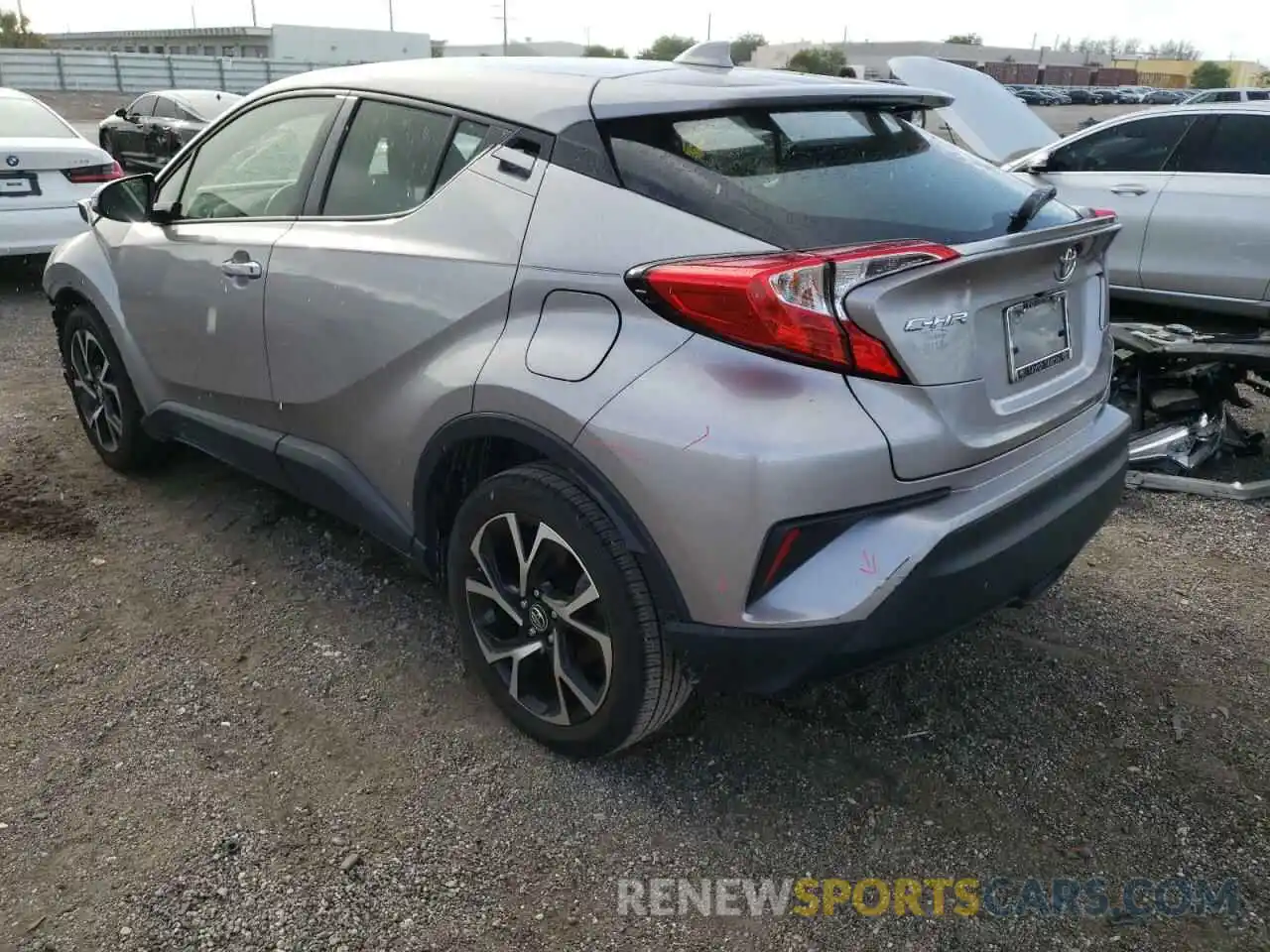 3 Photograph of a damaged car JTNKHMBX6K1060733 TOYOTA C-HR 2019