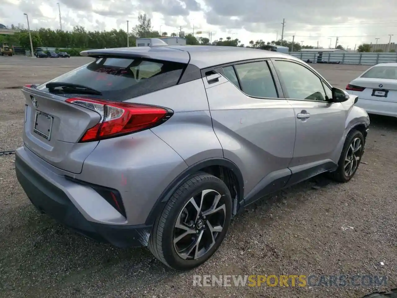 4 Photograph of a damaged car JTNKHMBX6K1060733 TOYOTA C-HR 2019