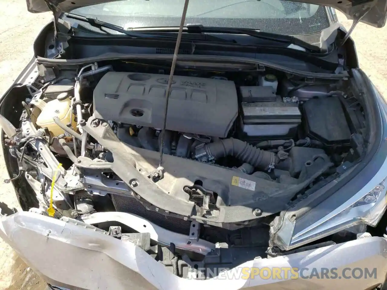 7 Photograph of a damaged car JTNKHMBX7K1012917 TOYOTA C-HR 2019