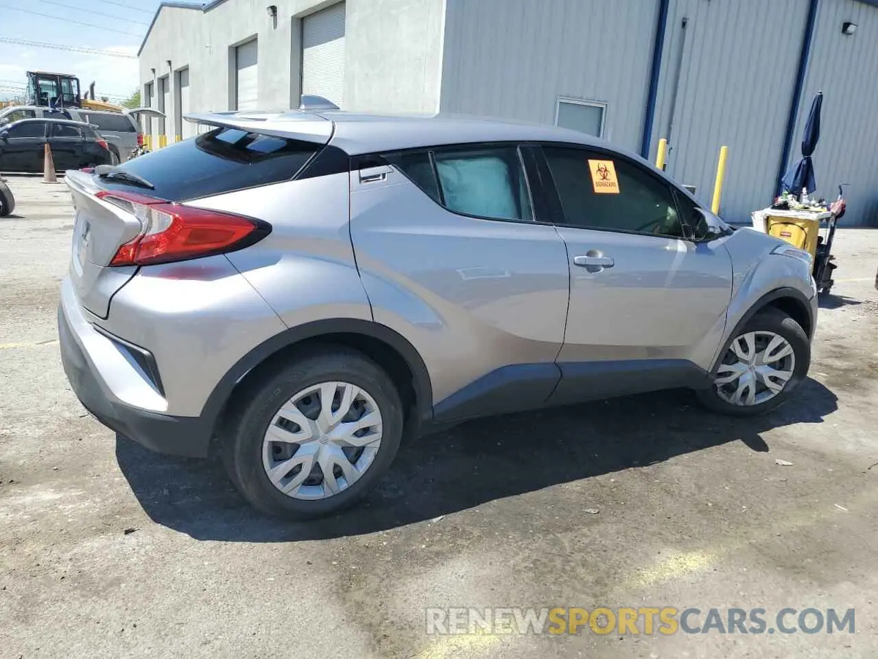 3 Photograph of a damaged car JTNKHMBX7K1014649 TOYOTA C-HR 2019