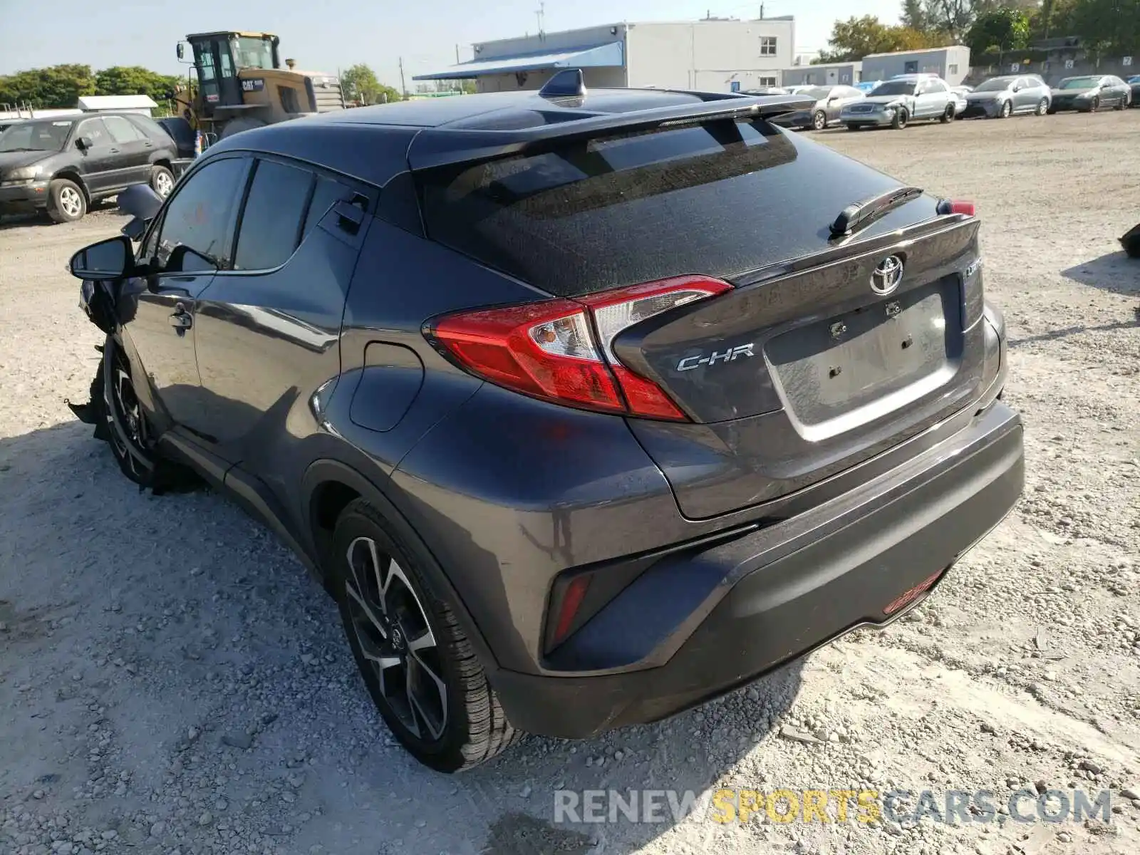 3 Photograph of a damaged car JTNKHMBX7K1017146 TOYOTA C-HR 2019