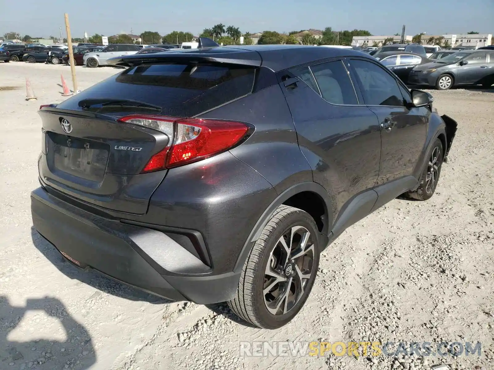 4 Photograph of a damaged car JTNKHMBX7K1017146 TOYOTA C-HR 2019