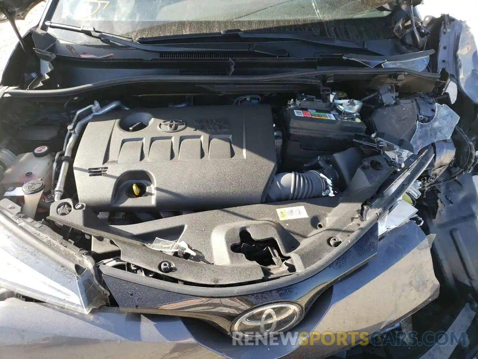 7 Photograph of a damaged car JTNKHMBX7K1017146 TOYOTA C-HR 2019