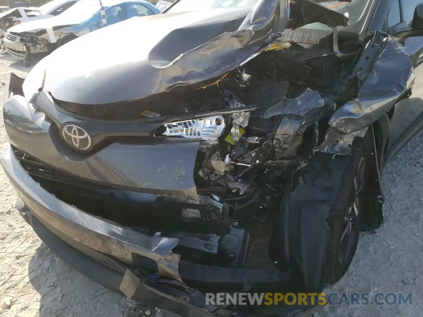 9 Photograph of a damaged car JTNKHMBX7K1017146 TOYOTA C-HR 2019