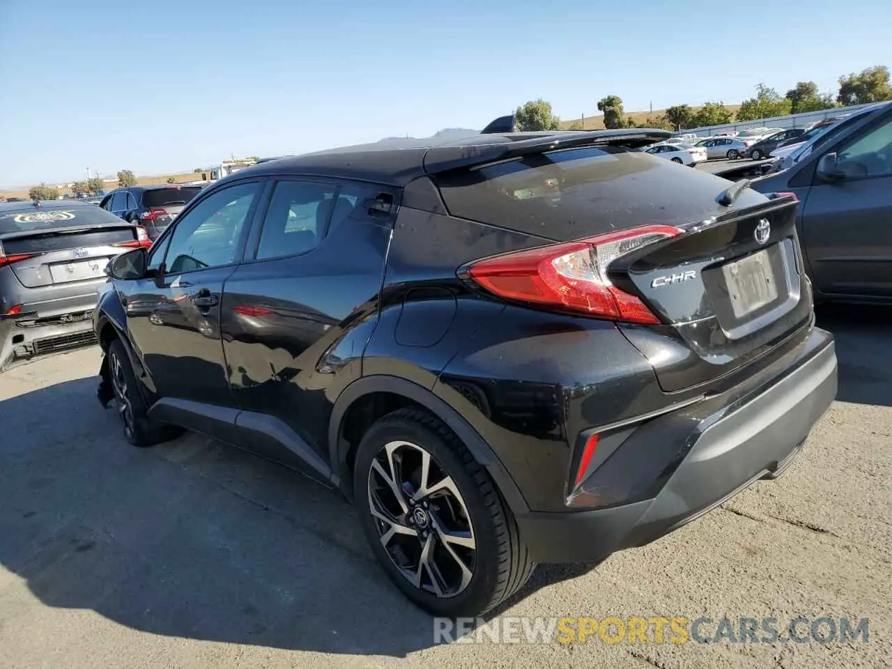 2 Photograph of a damaged car JTNKHMBX7K1021794 TOYOTA C-HR 2019