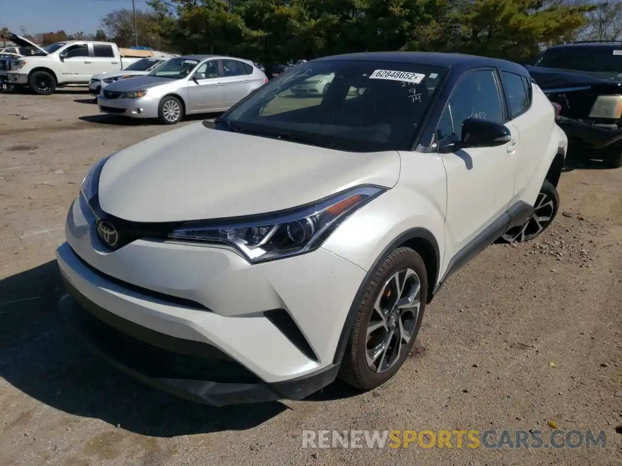 2 Photograph of a damaged car JTNKHMBX7K1022198 TOYOTA C-HR 2019